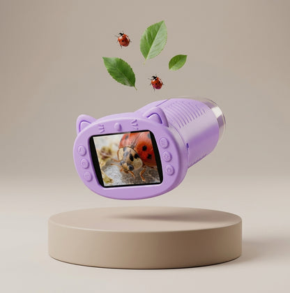 The Ultimate BugScope: 1000X Digital Microscope with 2.4-inch HD Screen (FOUR COLORS)