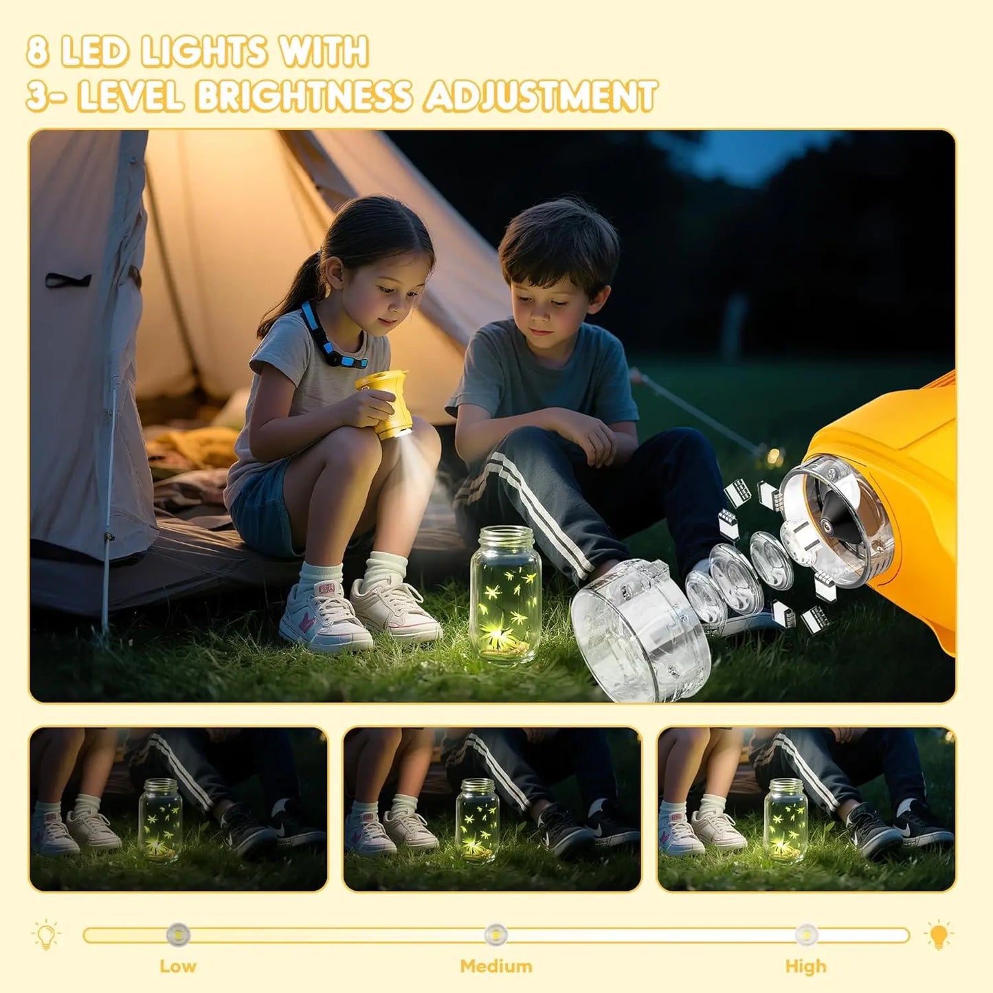 Kids Digital Microscope – 1000X Pocket Explorer with 2.4" HD Screen