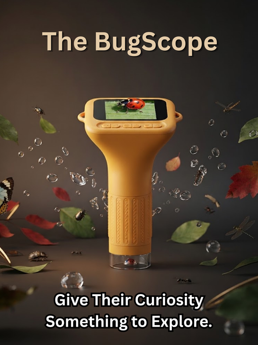 The BugScope: Digital Microscope for Kids with a 2.0 inch Screen (YELLOW ONLY)