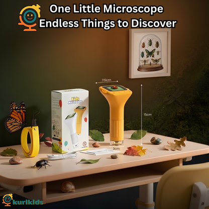 The BugScope: Digital Microscope for Kids with a 2.0 inch Screen (YELLOW ONLY)